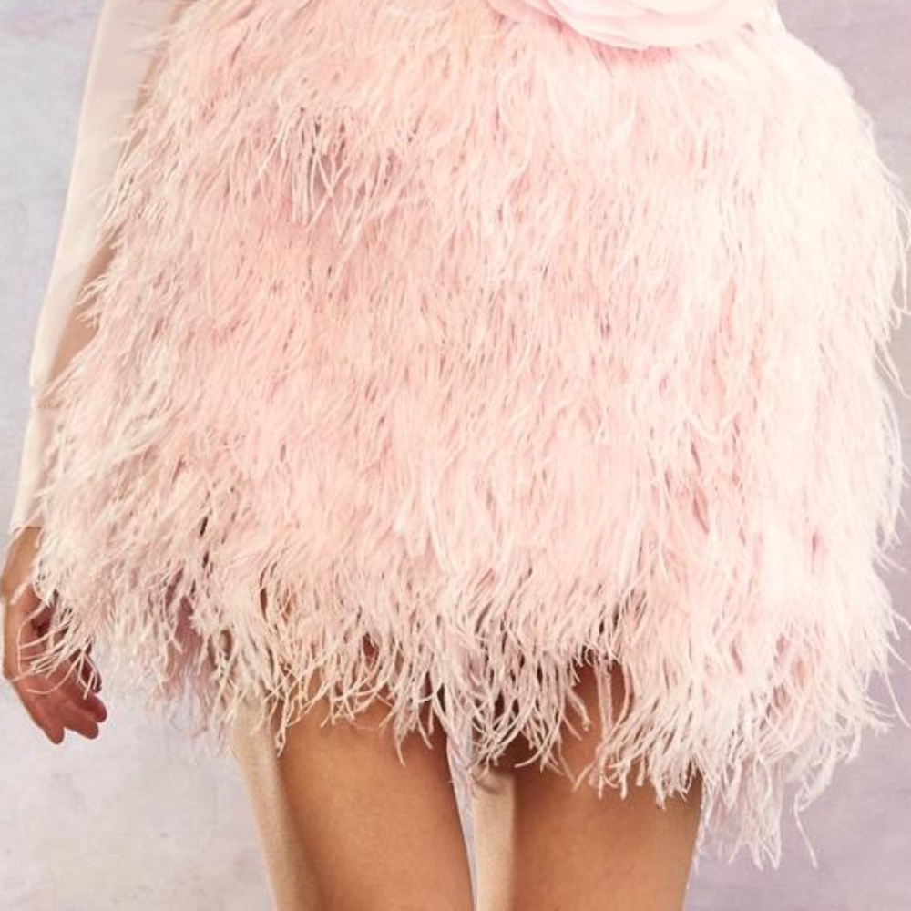 Feather Skirt SIZE SMALL